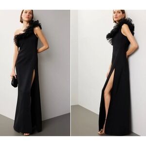 Giambattista Valli One-Shoulder Dress Gown